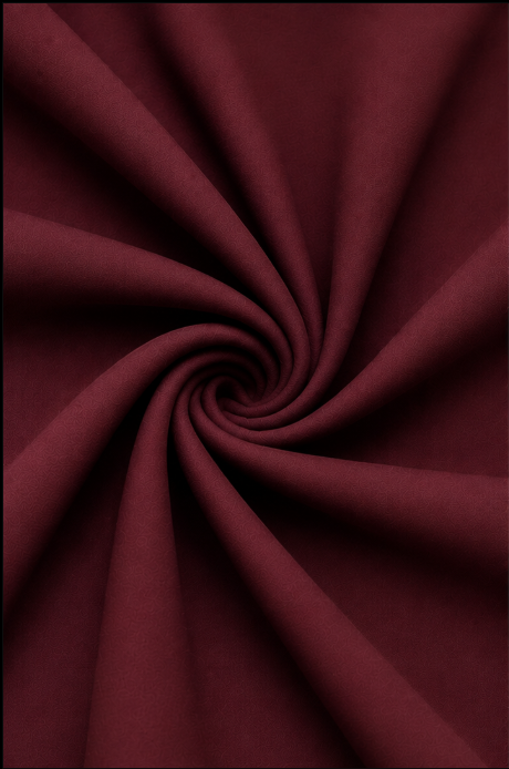 Maroon Spun / Spoon Fabric
